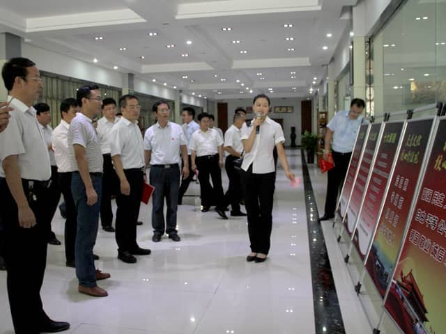 梁山縣委常委、組織部部長(zhǎng)王建一行蒞臨天意機(jī)械調(diào)研