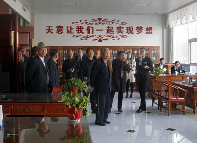 兗州區(qū)人大、政協(xié)領(lǐng)導蒞臨天意機械參觀考察